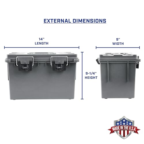 Sheffield 12766 XL Storage Bins With Lids, Mothers Day Gifts, Stackable Storage Bins, Mothers Day Gifts for Mom, Lockable Containers with Lids, Plastic Containers for Home, Classroom, and Dorm - color: Gray, size: XL 4-Pack