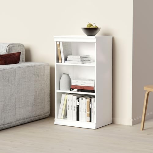 ClosetMaid Modular Storage Shelf Unit with 3 Shelves, White - color: White