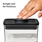 OXO Good Grips 5 Piece Matte Pop Container Set - Matte Black - color: Matte Black, size: Set