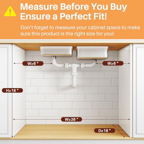 PXRACK Under Sink Organizer, 3-Tier 2-Pack Adjustable Height Pull Out Under Cabinet Organizer, Slide Out Thickened Metal Under Sink Storage for Kitchen Bathroom Laundry Pantry Organization, Black - color: Black