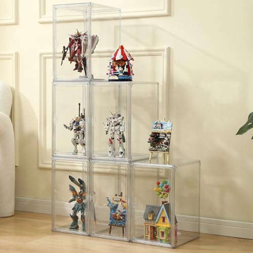 Shoe Boxes Clear Plastic Stackable Acrylic Sneaker Shoe Display Case Transparent Display Case Clear Storage Bins With Lids Acrylic Boxes for Display Shoe Organizer Containers - size: Side Door-1pcs