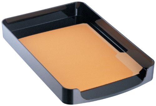 Officemate 2200 Series Executive Legal Tray, Front Load, Black (22242) - size: 15.6" x 10.8" x 2"
