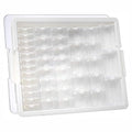 Darice Elizabeth Ward 45 Piece Assorted Portable Diamond Painting Storage and Bead Organizer with 42 Variable Sized Containers - style: 45-Piece