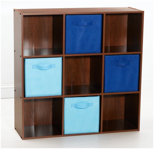 ClosetMaid 58699 Cubeicals Fabric Drawer, Royal Blue - color: Iron Gate Black, size: 1-Pack, style: 1-Pack