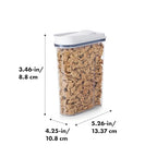 OXO Good Grips Airtight POP Large Cereal Dispenser (4.5 Qt) - size: 1 Count (Pack of 1)