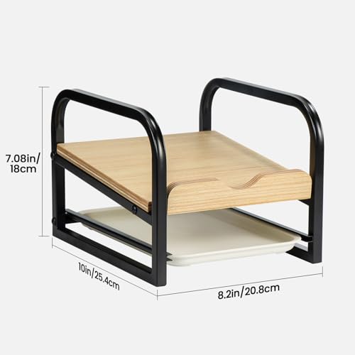 Laundry Detergent Holder Liquid Laundry Detergent Riser, Laundry Detergent Stand, Liquid Detergent Holder with Drip Tray for Laundry Room Organization (Tilted-Black) - style: Tilted-Black