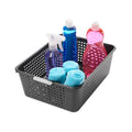madesmart Medium Storage Basket, Granite