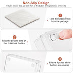 SMARTAKE 6 PCS Clear Plastic Drawer Organizers Set, Large Size Non-Slip Desk Drawer Organizer, Versatile Bathroom and Vanity Drawer Organizer Trays for Makeup, Bedroom, Office, Kitchen Utensils - style: 6 Pcs 9" x 6" x 2"