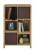 ClosetMaid 16053 Premium Adjustable 6-Cube Organizer, Weathered Oak - color: Weathered Oak, size: 6-Cube