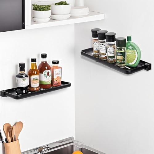 DEAYOU 2 Pack Folding Wall Shelf for Bathroom, 90° Fold Up Floating Shelf, Wall Mounted Drop Down Metal Shelves for RV, Campers, Laundry Room, Toilet Room, Kitchen, Waterproof, Space Saving, 15.7"