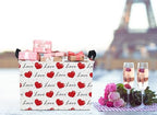 NTAOHAMPER Mothers Day Gifts Love Heart Fabric Storage Basket Empty with Handles, Books Box, Baby Shower Baptism Lovely Storage24L(Heart) - color: Heart