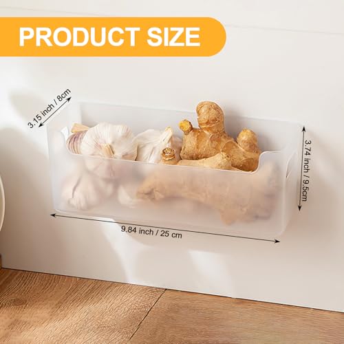 3 Pcs Kitchen Cabinet Door Organizer, Adhesive Mount Inside Cabinet Door Storage, Under Sink Storage Shelf for Kitchen,Bathroom,Office (Transparent) - color: Transparent, size: 3 Pcs