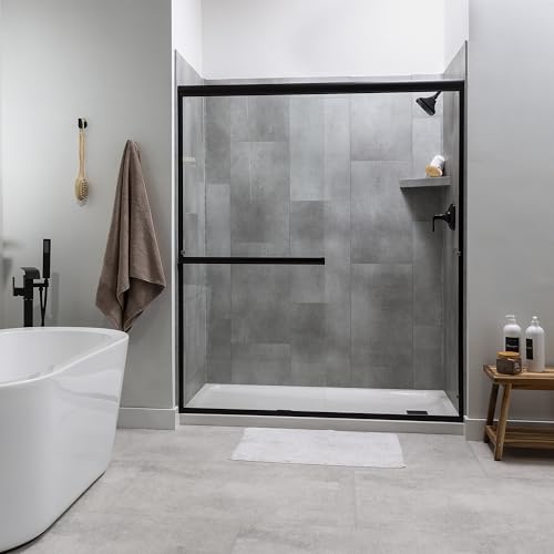 Palisade Vinyl Waterproof Corner Shower Shelf in Frost Nickel - color: Frost Nickel