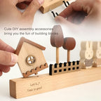 Key Holder with Shelf for Wall, Key Organizer Wall Mount with Hooks, Rustic Wooden Home Decoration for Entryway, Living Room, Bedroom, Cute Key Holder with Shelf.
