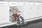 Rev-A-Shelf 2-Tier Kitchen Cabinet Pullout, Cabinet Organizer for Pots, Pans, and Lid Cookware, Adjustable Heavy Duty Wire, Min Opening Width of 11.5", Chrome, 5CW2-1222-CR - size: 12 in.
