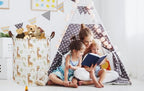 ESSME Kids Laundry Hamper,Giraffe Hamper Collapsible Canvas Waterproof Animal Storage Bin for Boy, Nursery Hamper,Gift Baskets,toy bins(Giraffe) - color: Giraffe