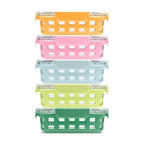 Ello Duraglass 3.4 Cup Meal Prep Sets 10Pc, 5 Pack Set- Glass Food Storage Container with Silicone Sleeve and Airtight BPA-Free Plastic Lids, Dishwasher, Microwave, and Freezer Safe, Meadow - color: Meadow, size: 3.4 Cup