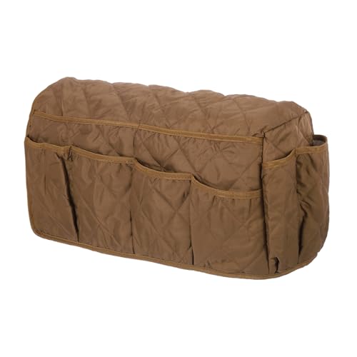 uxcell Sofa Armrest Organizer Non-Slip Armchair Caddy Waterproof Couch Remote Holder Organizers with 14 Pockets for TV Remote Control Cell Phone Magazines Sofa Organization, Coffee - color: Coffee
