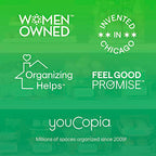 YouCopia RollOut Fridge Caddy, 6" Wide - size: 6" Wide