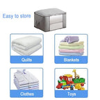 100L Extra Storage Bags with Zipper and Handles, Moving Boxes & Storage Bins Alternative, Packing Supplies, Moving Supplies for Dorm Room Essentials (24x16x14 IN) - size: 1 Pack-100L Storage Bags