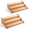JinDoWin 2 Pack Cabinet Spice Rack Organizers - Enhanced Cabinet Spice Organizer, Practical Spice Rack Organizer for Cabinet and Efficient Cabinet Spice Organizer (2, 13 Inch) - size: 13 Inch