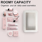 LETGO Clear Makeup Bags, TSA Approved Toiletry Bag with Zipper, Clear Makeup Organizer Fit Carry-on Travel Essentials,Clear Cosmetic Bags for Women Men (C-Beige) - color: C-Beige