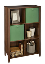 ClosetMaid 16054 Premium Adjustable 6-Cube Organizer, Dark Chestnut - color: Dark Chestnut, size: 6-Cube