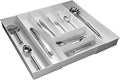 Dial Industries Expandable Silverware, Utensil and Cutlery Kitchen Drawer Organizer Tray, Extra Wide - size: Extra Wide Silverware Organizer