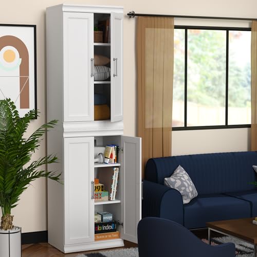 ClosetMaid Modular Storage Shelf Unit with 3 Shelves, White - color: White