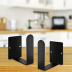Pot Lid Holder Stainless Steel Wall Mounted 3M Self Adhesive, Also for Bathroom Scale Holder & Cutting Board, Pan Cover Racks Freely Adjustable Length (Set of 4, Black) - color: Black