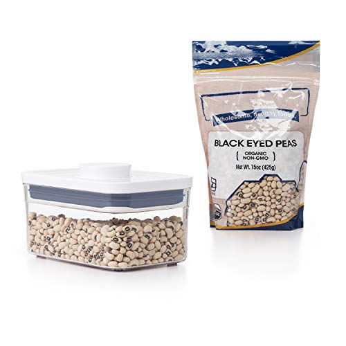 OXO Good Grips POP Container - Rectangle Mini 0.6 Qt - color: White, size: 0.6 Qt - Rectangle