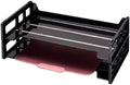 Officemate 26054 Recycled Desk Tray, Side Load,9 x 16 1/4 x 5, Legal, Black, (OIC26054) (Pack of 12) - size: Pack of 12