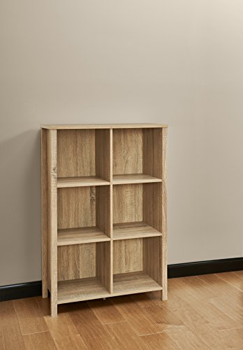 ClosetMaid 16053 Premium Adjustable 6-Cube Organizer, Weathered Oak - color: Weathered Oak, size: 6-Cube