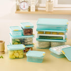 LocknLock Freezer Fit Plastic Freezer Containers | Airtight Stackable Food Storage for Meal Prep | Microwave & Dishwasher Safe | BPA Free Freezer Container with Lid, 1.65L - size: 1650ml