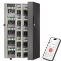 WeHere 360-Key Smart Key Lock Box Wall Mount – Commercial Key Cabinet with App, Keypad, Bluetooth & WiFi Unlock (Sold Separately), Access Log Tracking, Key Management for School, Property, Office - size: 360 keys(Smart)