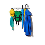 OXO Good Grips Wall-Mounted Mop and Broom Organizer - size: 3"x5"x17"