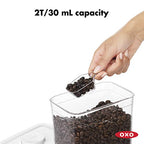 OXO Good Grips POP Container Coffee Scoop, Clear