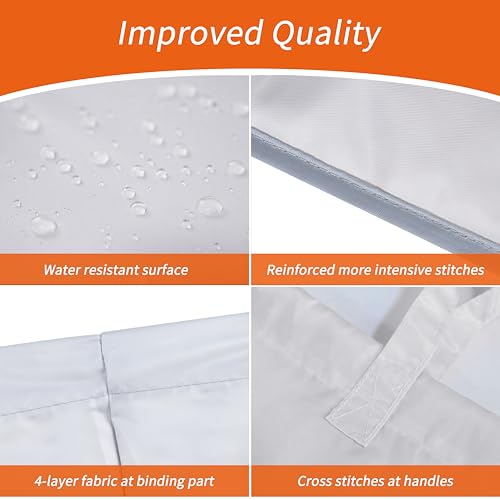 Polecasa Extra Heavy-Duty Laundry Bag 21x24”- Machine Washable Small Storage Bag with Reinforced Handles & Drawstring Closure & ID Tag for College Dorm Travel -Silver - color: Silver, size: 21" x 24" | 1 Pack