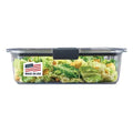 Rubbermaid Brilliance Large Food Storage Container, 9.6 Cup, BPA-Free, Leak-Proof, Clear - size: 9.6 cup