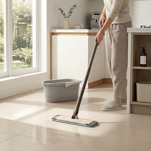 Haundry 4.5 Gallon Cleaning Bucket, Good Grips Household Mop Bucket for Cleaning Supplies, Cleaning Caddy Organizer Basket with Handle, 17.1L, Grey - color: Gray