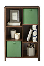 ClosetMaid 16054 Premium Adjustable 6-Cube Organizer, Dark Chestnut - color: Dark Chestnut, size: 6-Cube