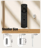 Nearockle 6 Pack Magnetic Remote Control Holder Wall Mount, 2025 Upgraded Smaller & Stronger Magnetic Silicone Remote Control Organizer TV Remote Charger Holder Caddy Back of TV (White) - color: White, size: 6 Pack