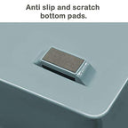Acrimet 4 Tier Paper Letter Tray Side Load Letter Size, Office Desk File Document Organizer Plastic (Solid Green)