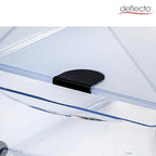 Deflecto Stackable Open Cube Organizer, Desk and Craft Organizer, Clear, Large, 6"W x 6"H x 12"D (350501) - style: Large Open Cube