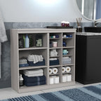 ClosetMaid Modular Storage Shelf Unit with 3-Shelves, Taupe - color: Taupe