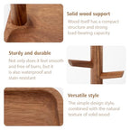 Wooden Key Holder with Tray, Tree Shaped Key Stand & Key Tray for Entryway Table, Rustic Home Organizer for Keys Jewelry