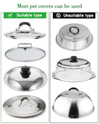 Over Cabinet Door Pot Lid Organizer, 2-Tier Stainless Steel Pan Cover Rack, Kitchen Storage Holder - style: 2-slot pot lid rack