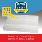 Dial Industries 3 Tier Adjustable Canned Goods Shelves for Kitchen Cabinet and Pantry Organization, Mega - size: Mega