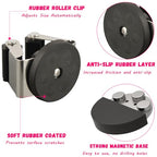 4 Pack Magnetic Mop Broom Holder, Heavy Duty Magnetic Mop Hanger for Refrigerators, Magnetic Mount Mop Broom Holder for Laundry Room Garage Kitchen Workshops Metal Shed - size: 4 Pack Magnetic Mop Broom Holder