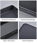 8PCS Plastic Interlocking Drawer Organizer, 3 Sizes Versatile Desk Drawer Organizer Trays, Drawer Dividers, Organization and Storage Bins for Tools, Office, Jewelries, Kitchen Utensils and Makeup
